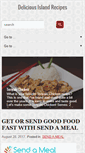 Mobile Screenshot of deliciousislandrecipes.com